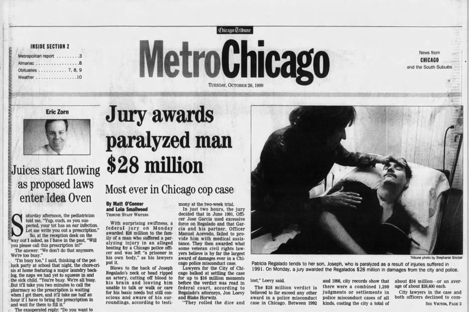 Read more about the article Record $28 Million Verdict for Police Brutality