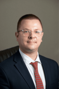 Attorney Hayden Dinges, skilled Chicago civil rights attorney.